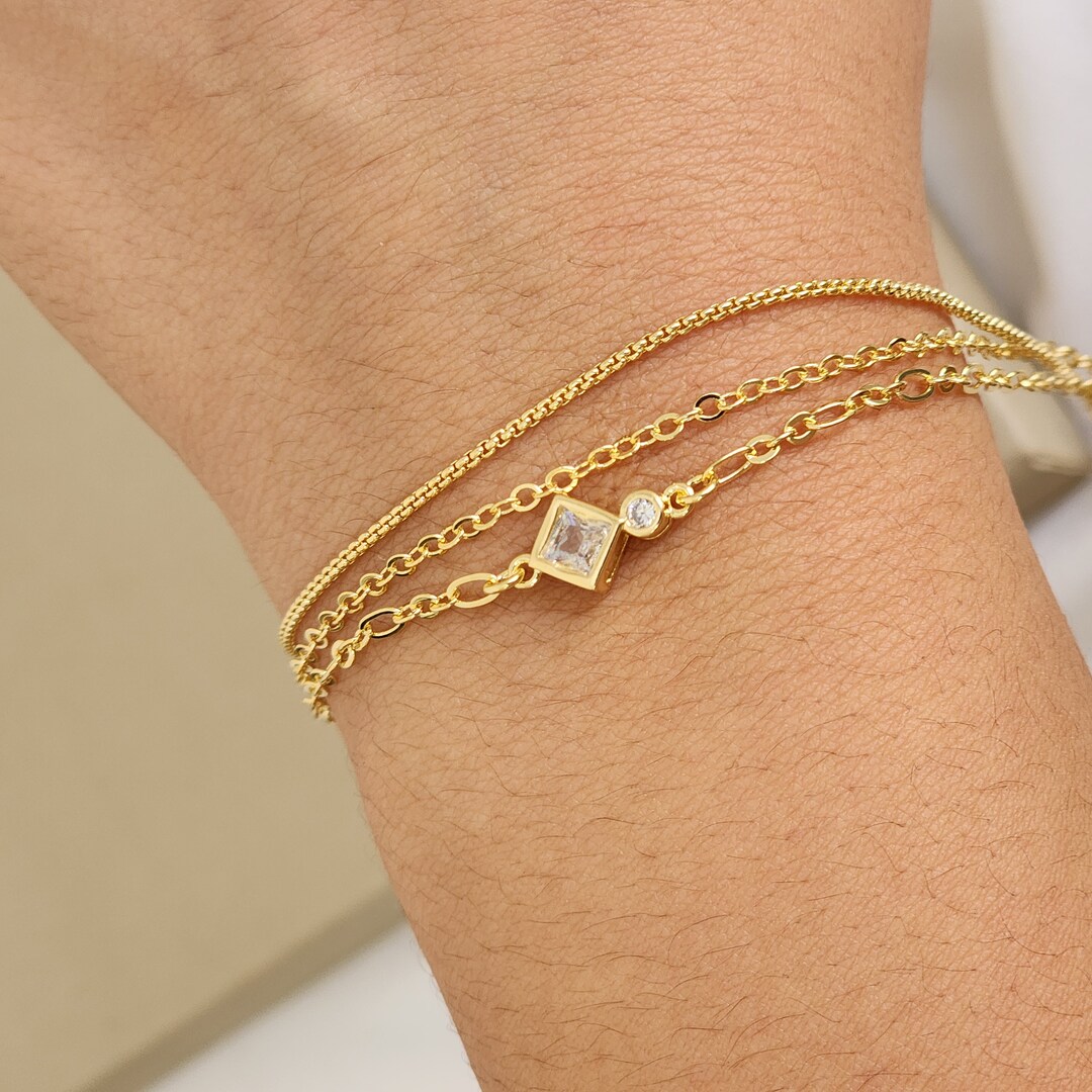 Pulseira Tripla Delicada