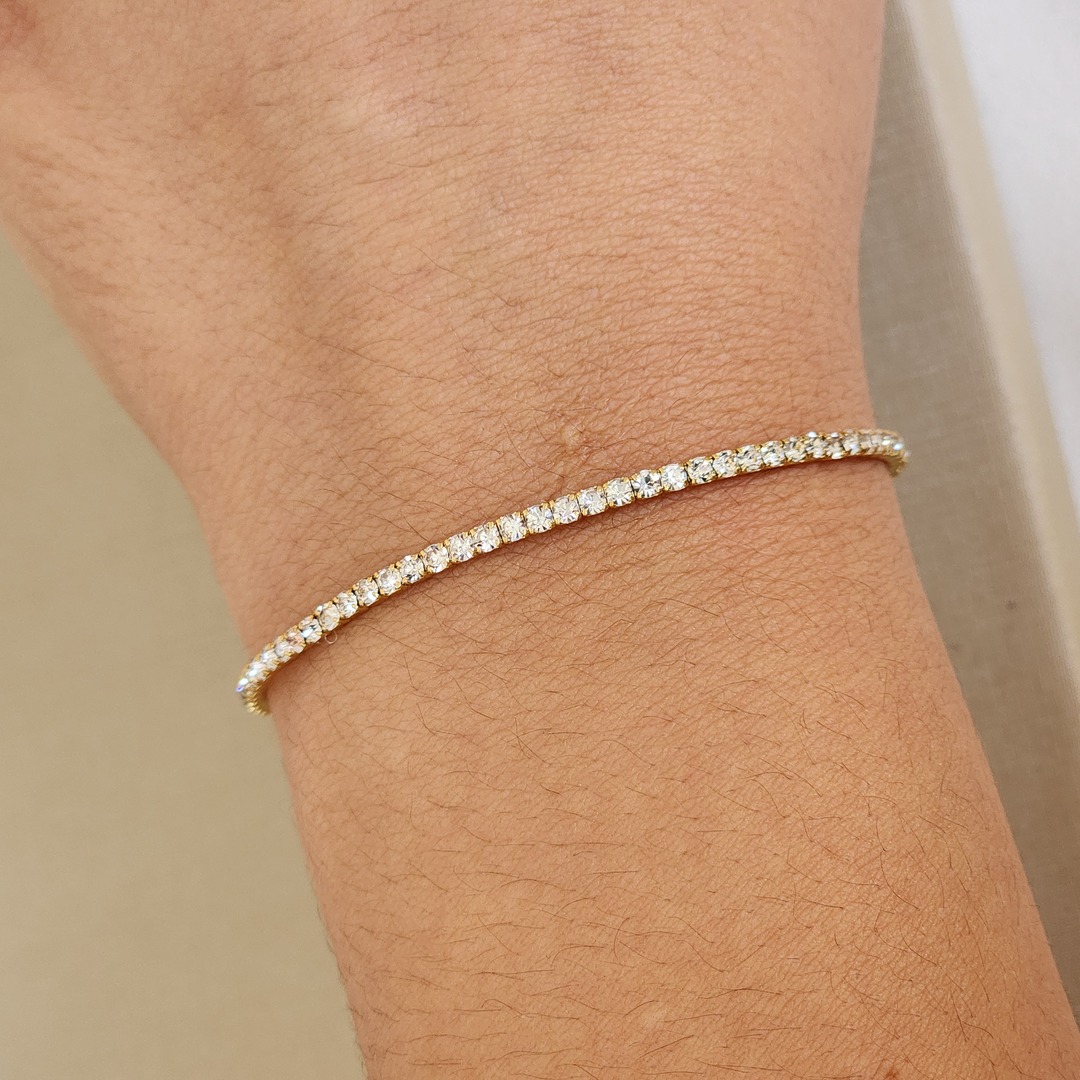 Pulseira Riviera Zircônia