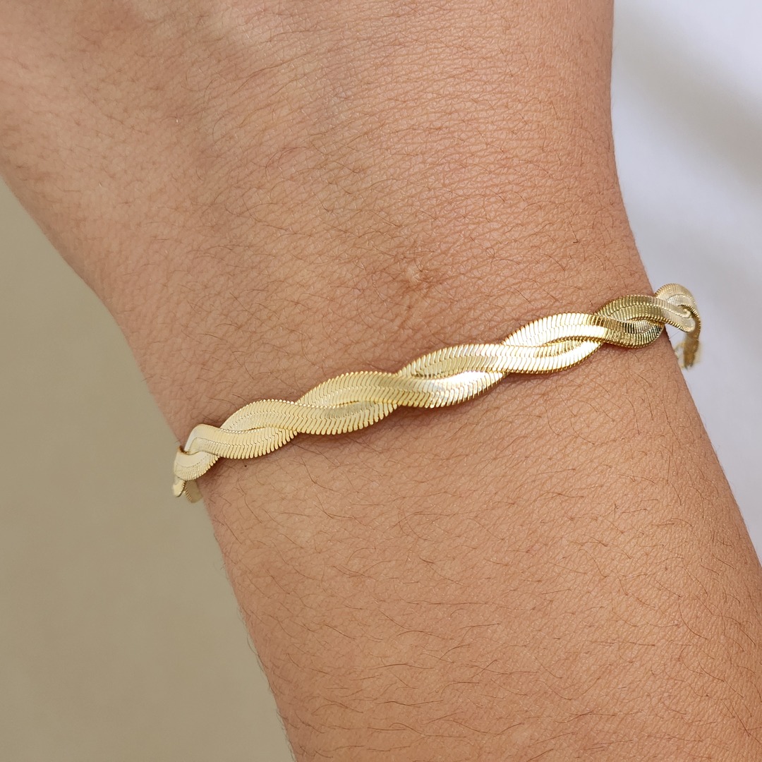 Pulseira Maxi Delicada Lisa