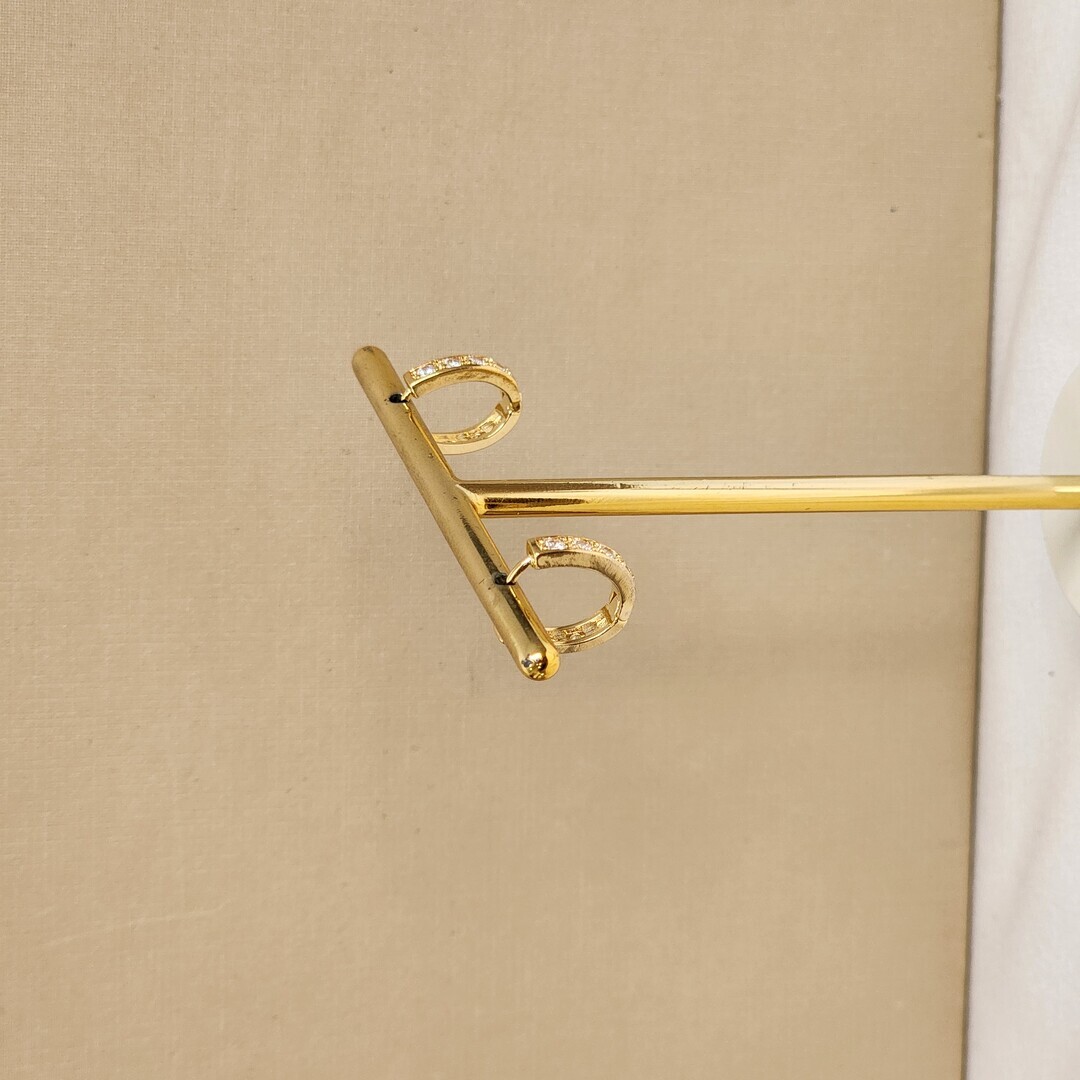 Argola Delicada Zircônia