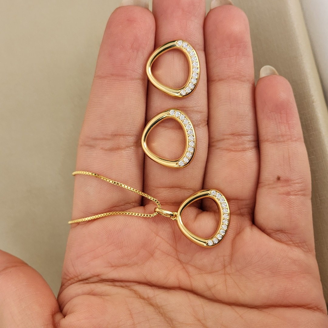 Conjunto Geometrico Zircônia