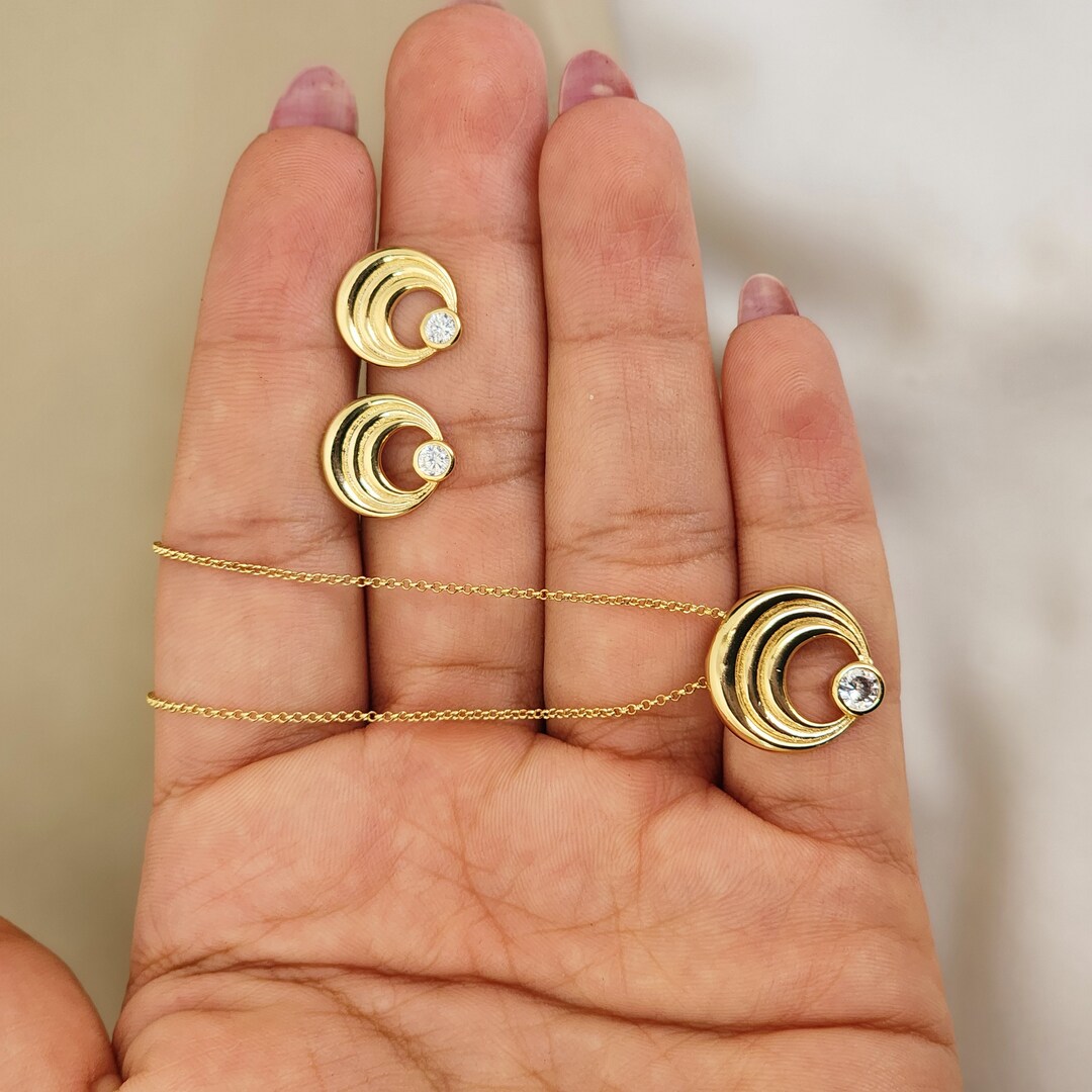 Conjunto Delicado Liso e Zircônia