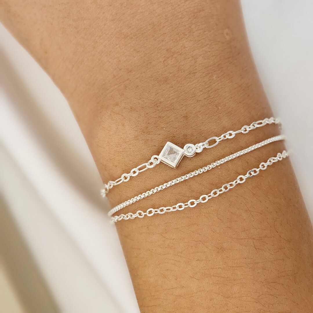 Pulseira Tripla Delicada