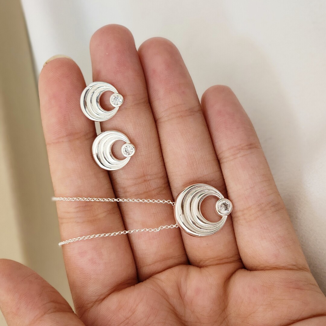 Conjunto Delicado Liso e Zircônia