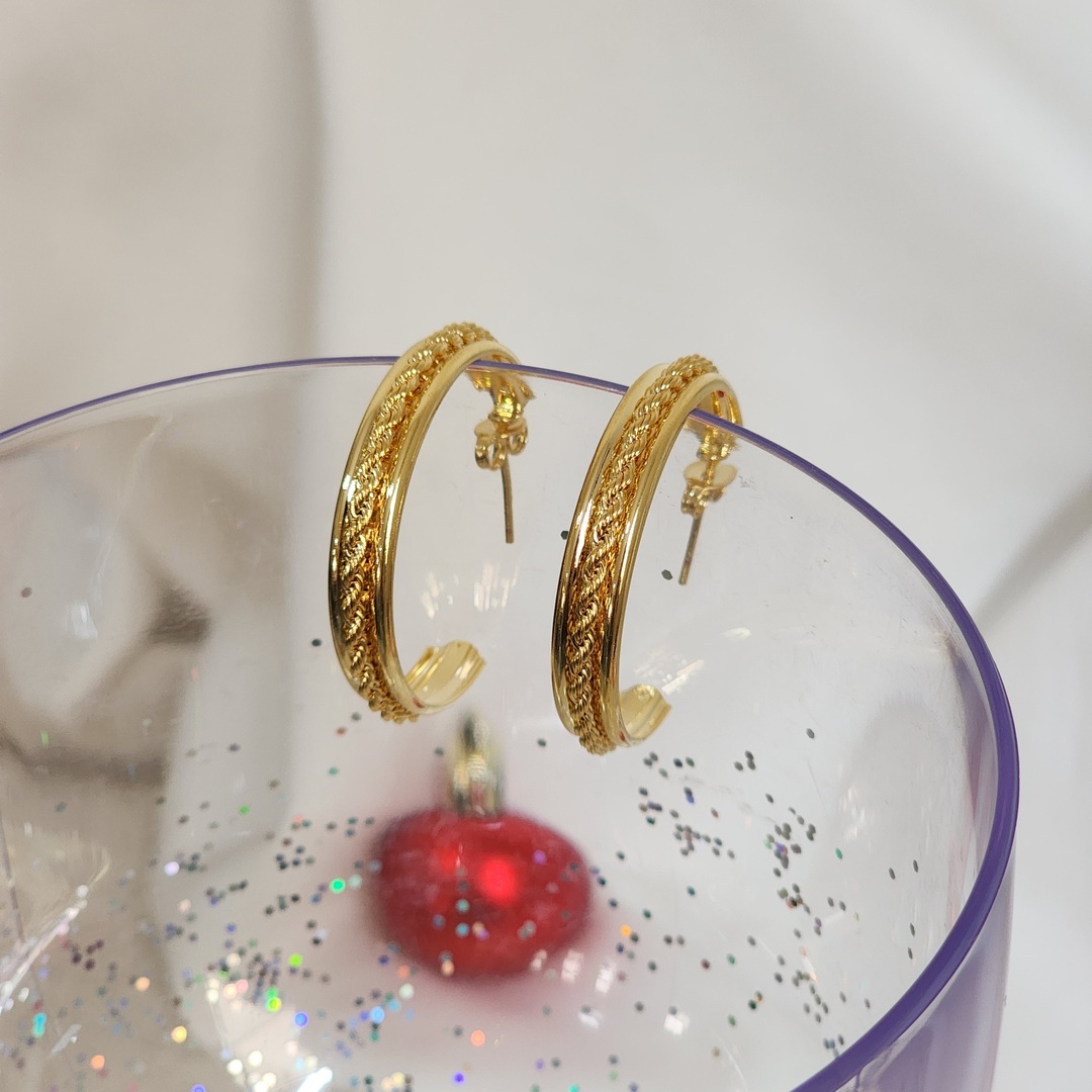 Argola Elegante Zircônia