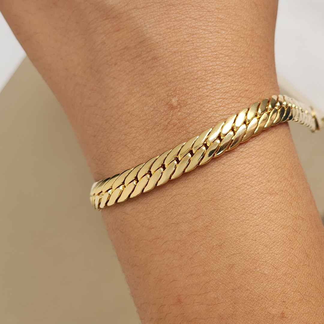 Pulseira Elegante Lisa