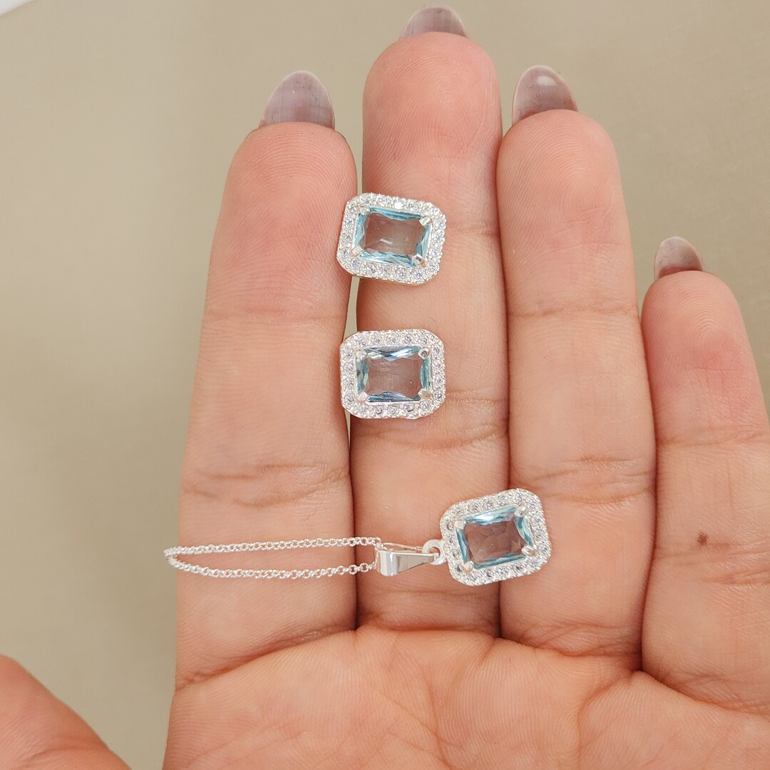 Conjunto Elegante Zircônia