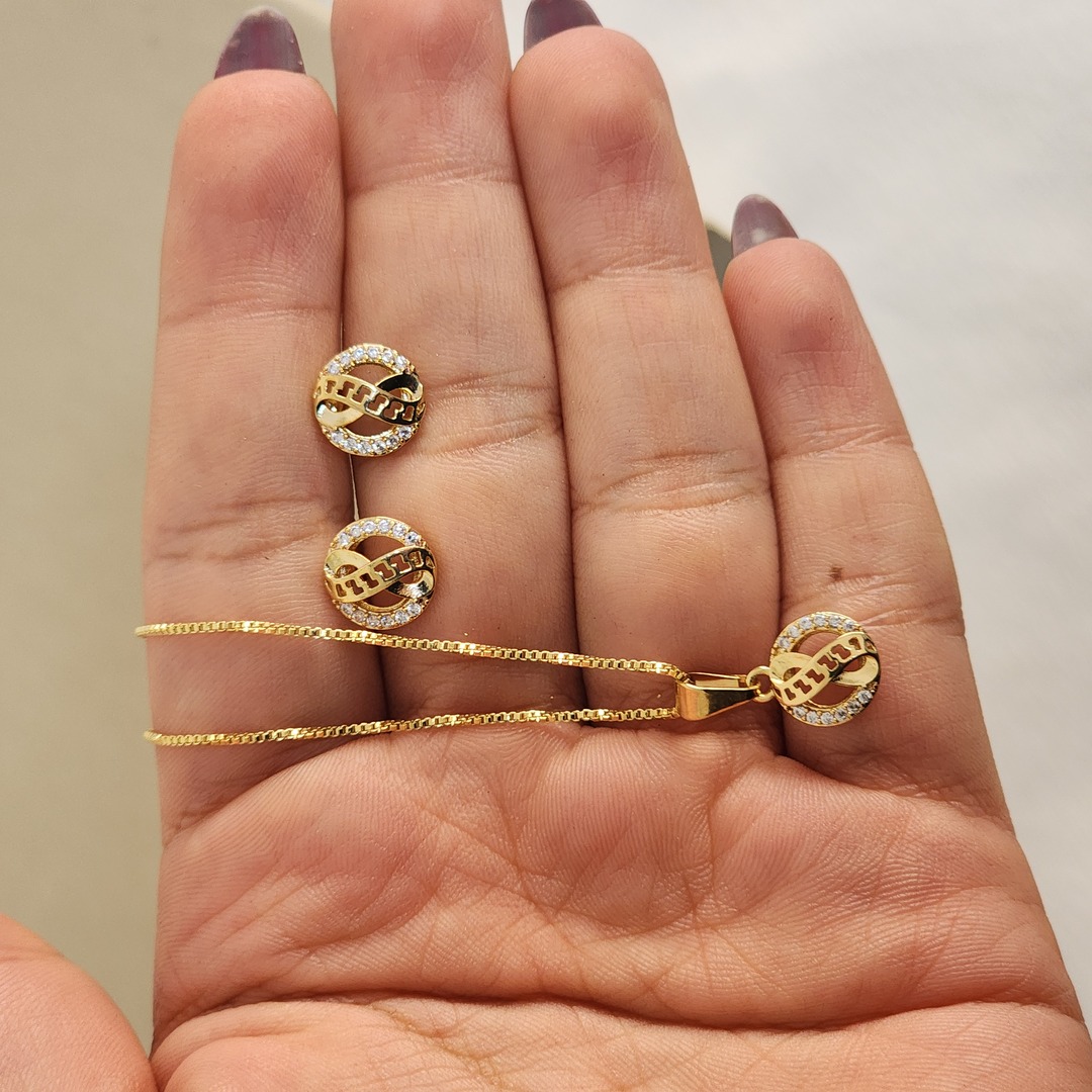 Conjunto Infinito Zircônia