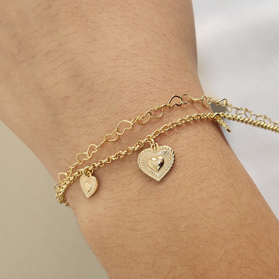 Pulseira Coração Lisa