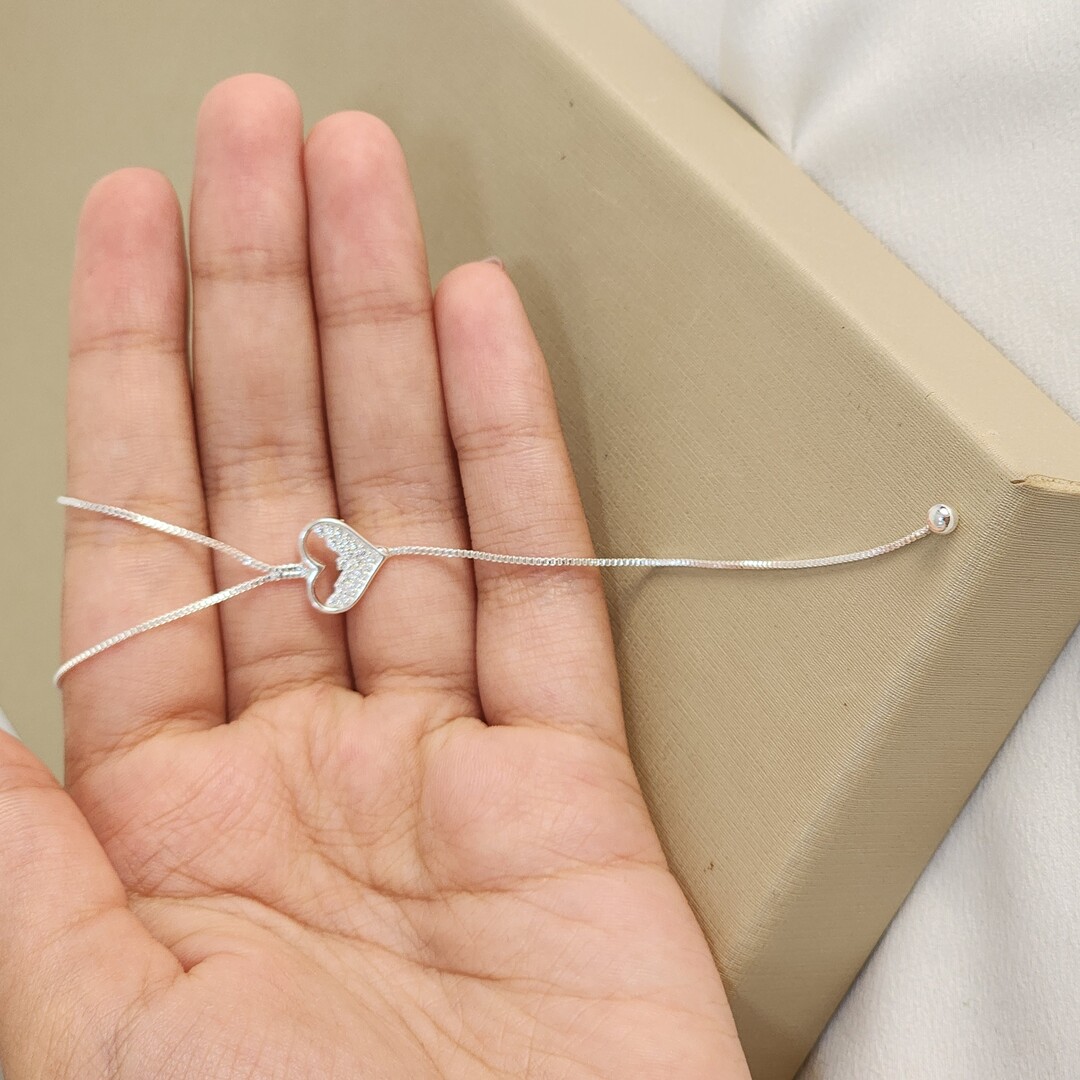 Colar Coração Zircônia