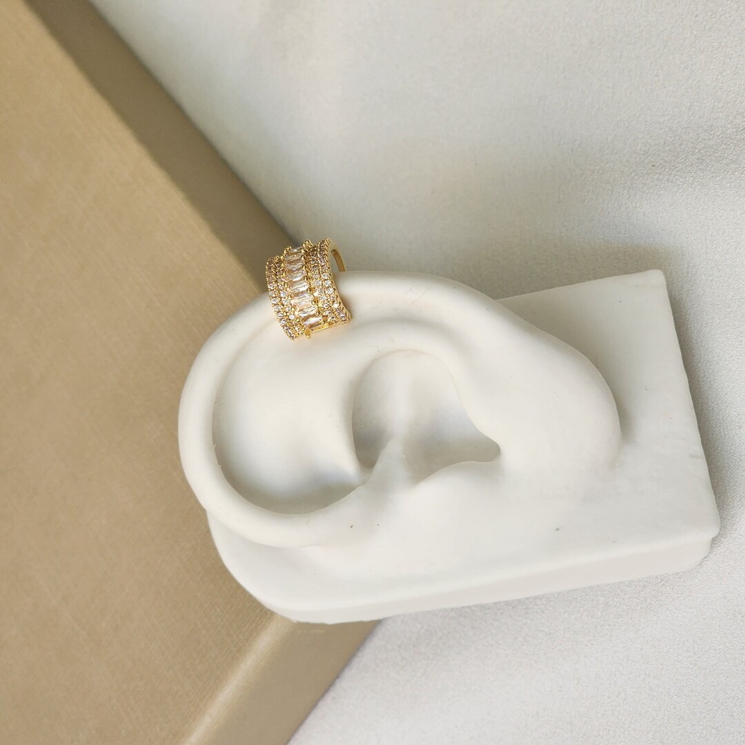 Piercing de Pressão Delicado Zircônia