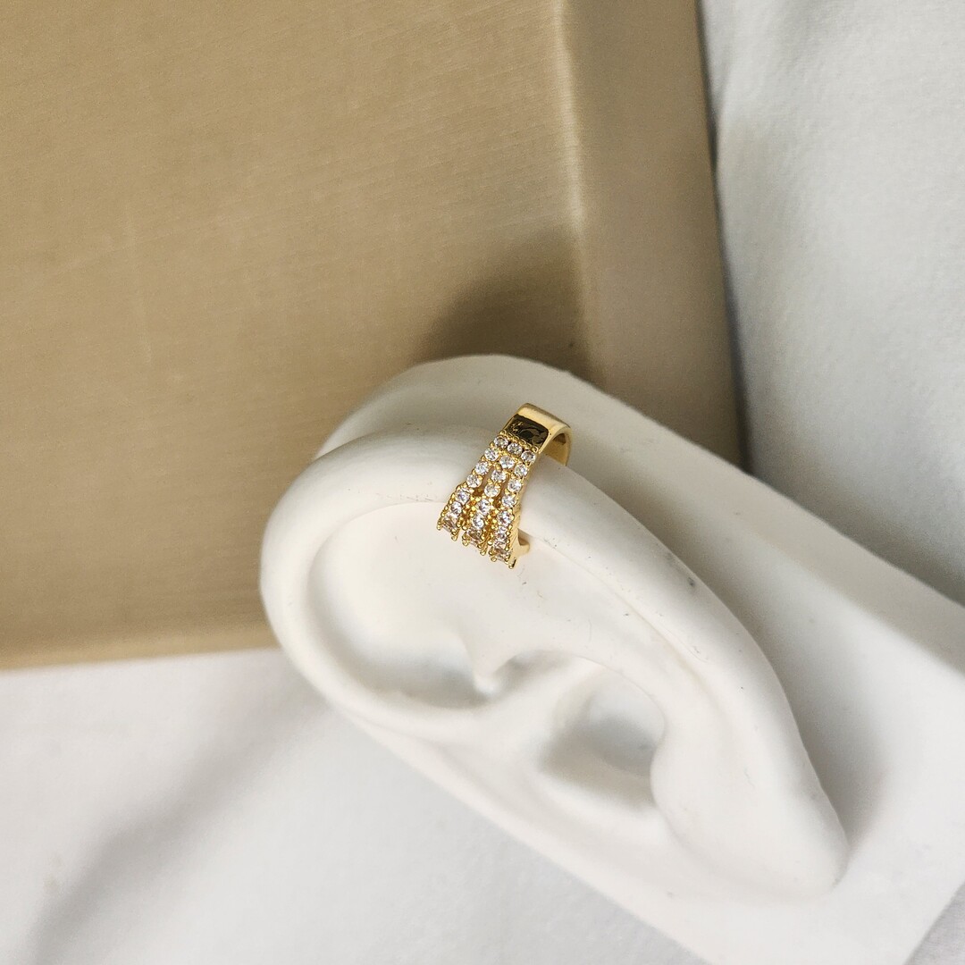 Piercing de Pressão Delicado Zircônia