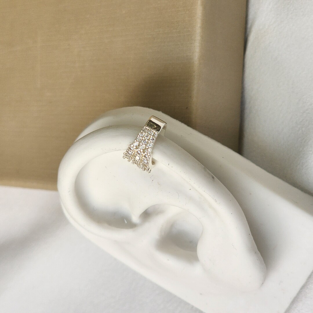 Piercing de Pressão Delicado Zircônia