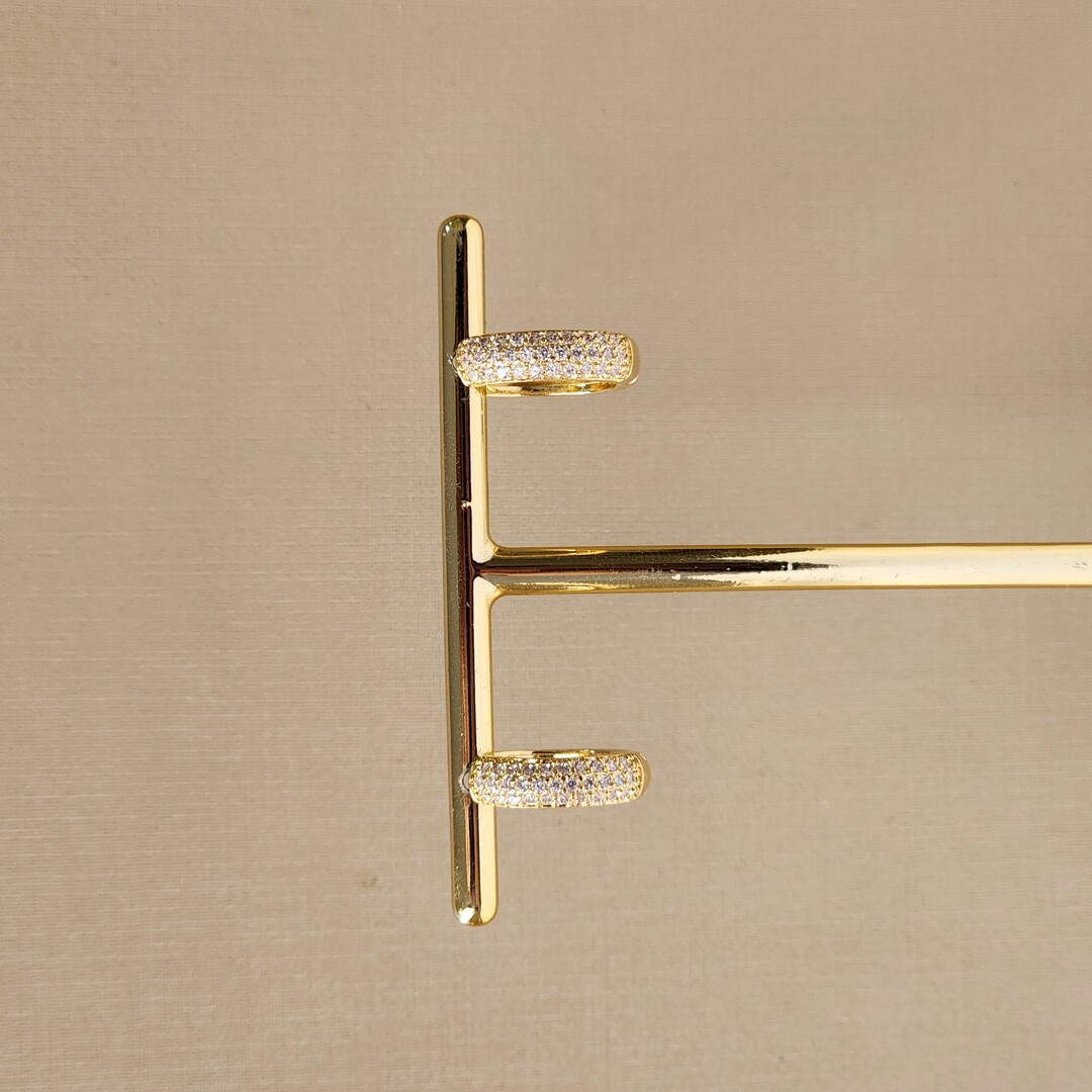 Argola Delicada Zirconia