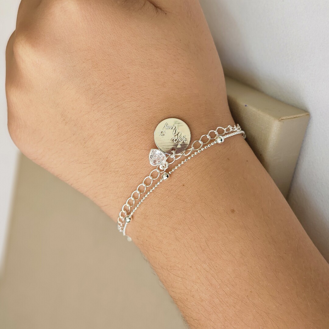 Pulseira Dupla Lisa