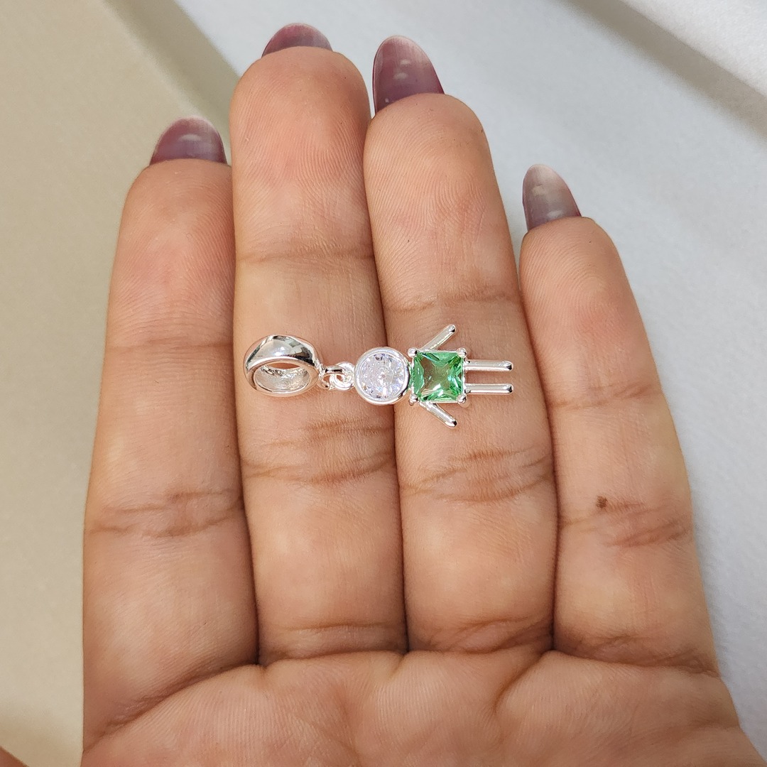 Pingente Filhos Zircônia