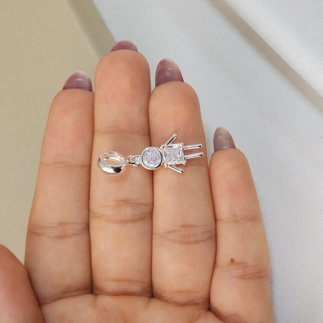 Pingente Filhos Zircônia