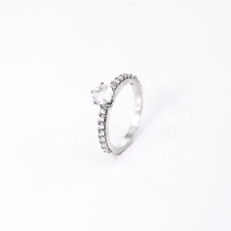 ANEL SOLITÁRIO PRINCESS 5MM