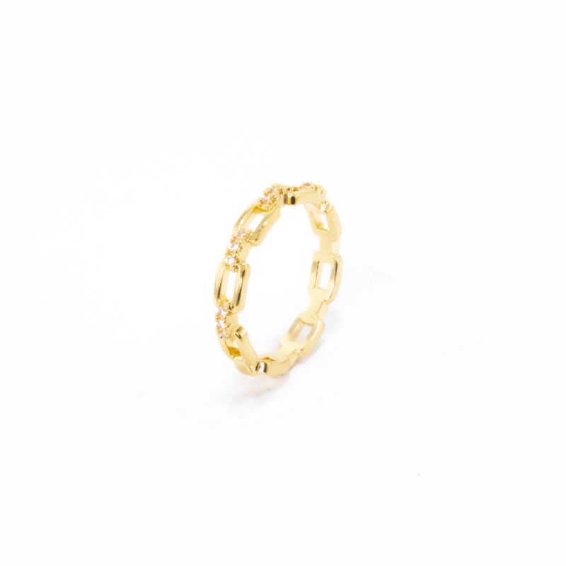 ANEL ELOS INSPIRED BOTTEGA OURO AMARELO