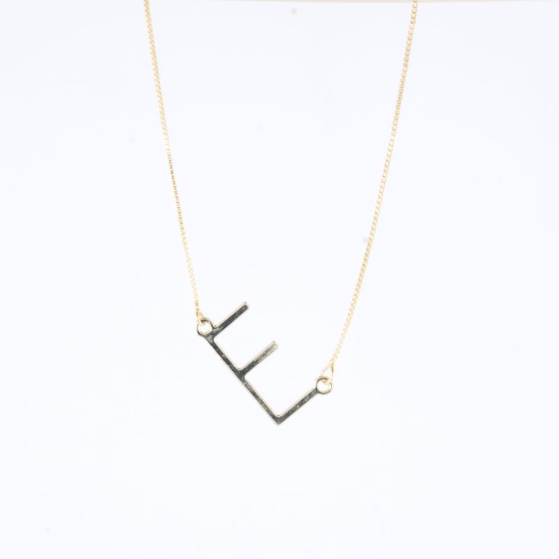 COLAR PERSONALIZADO 1 LETRA 2,5CM