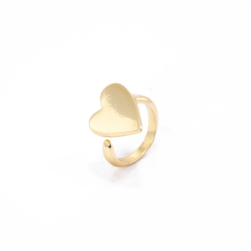 ANEL CORAÇÃO CLASSIC LISO