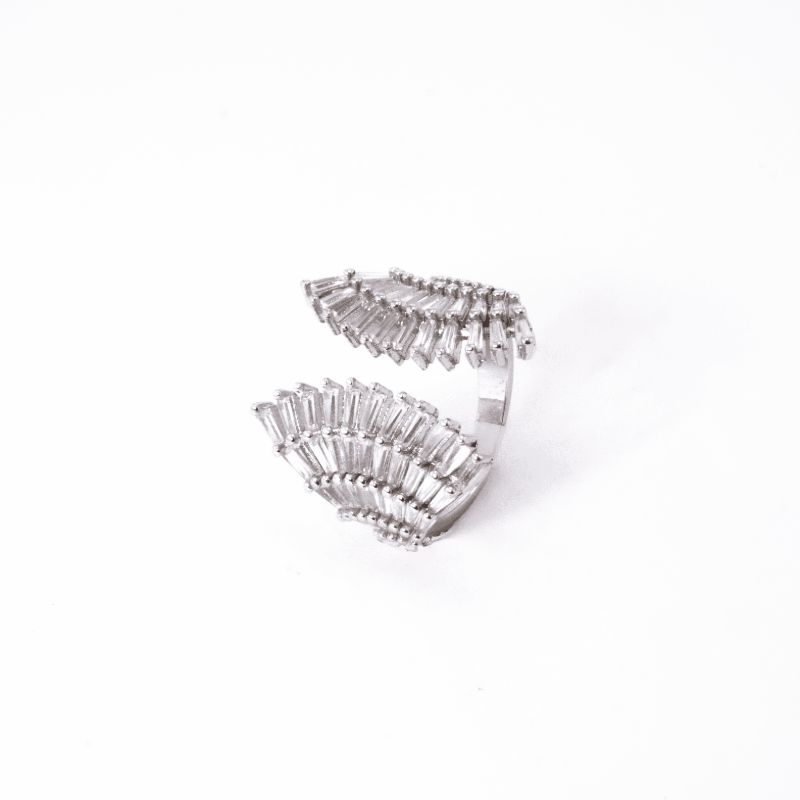 ANEL FESTA LEQUE COM ZIRCONIAS