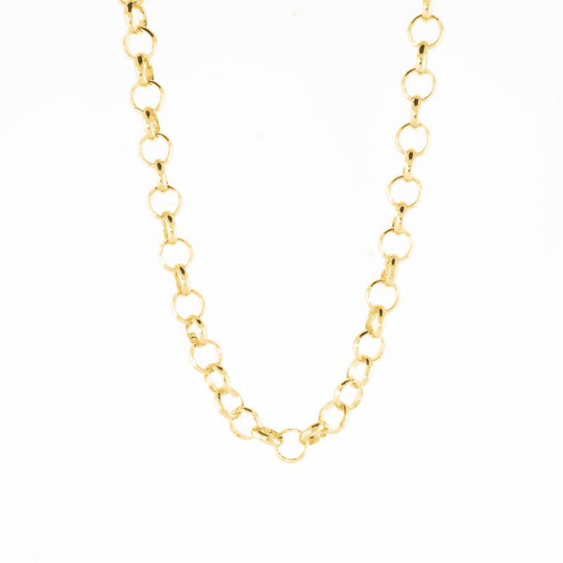 CORRENTE PORTUGUESA COM FECHO GRANDE 45CM