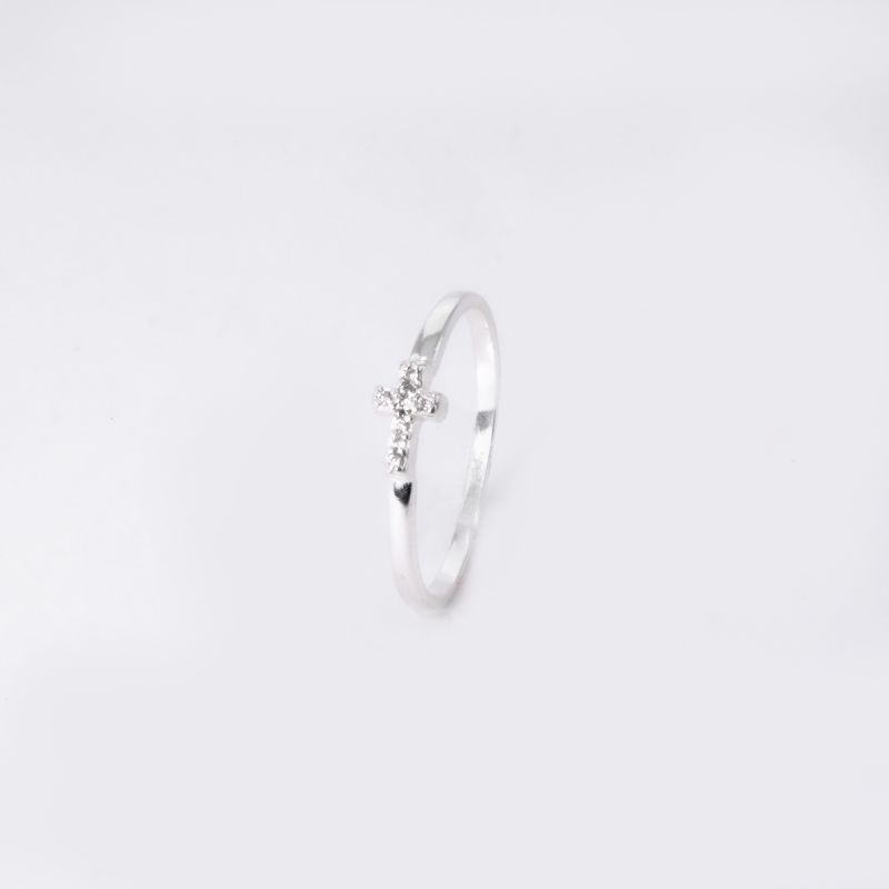 ANEL CRUZ CRAVEJADA PRATA 925