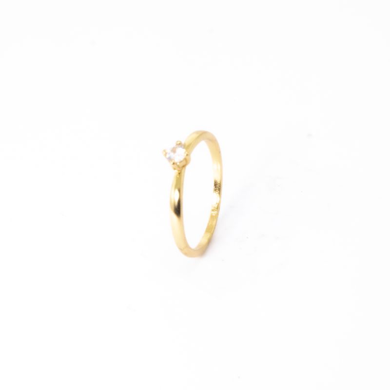 ANEL SOLITÁRIO 2,0MM 4 GARRAS