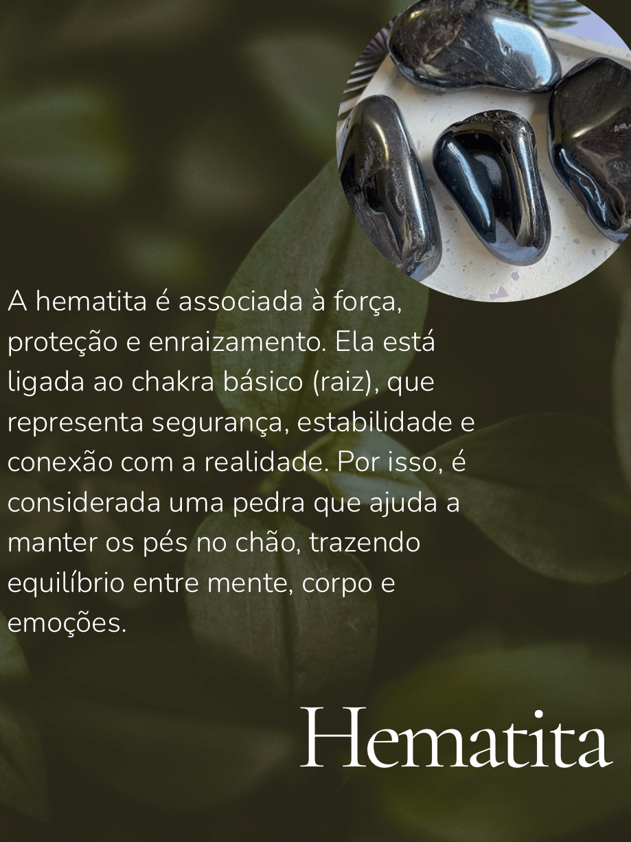 Brinco Argola Estrela Hematita Prata