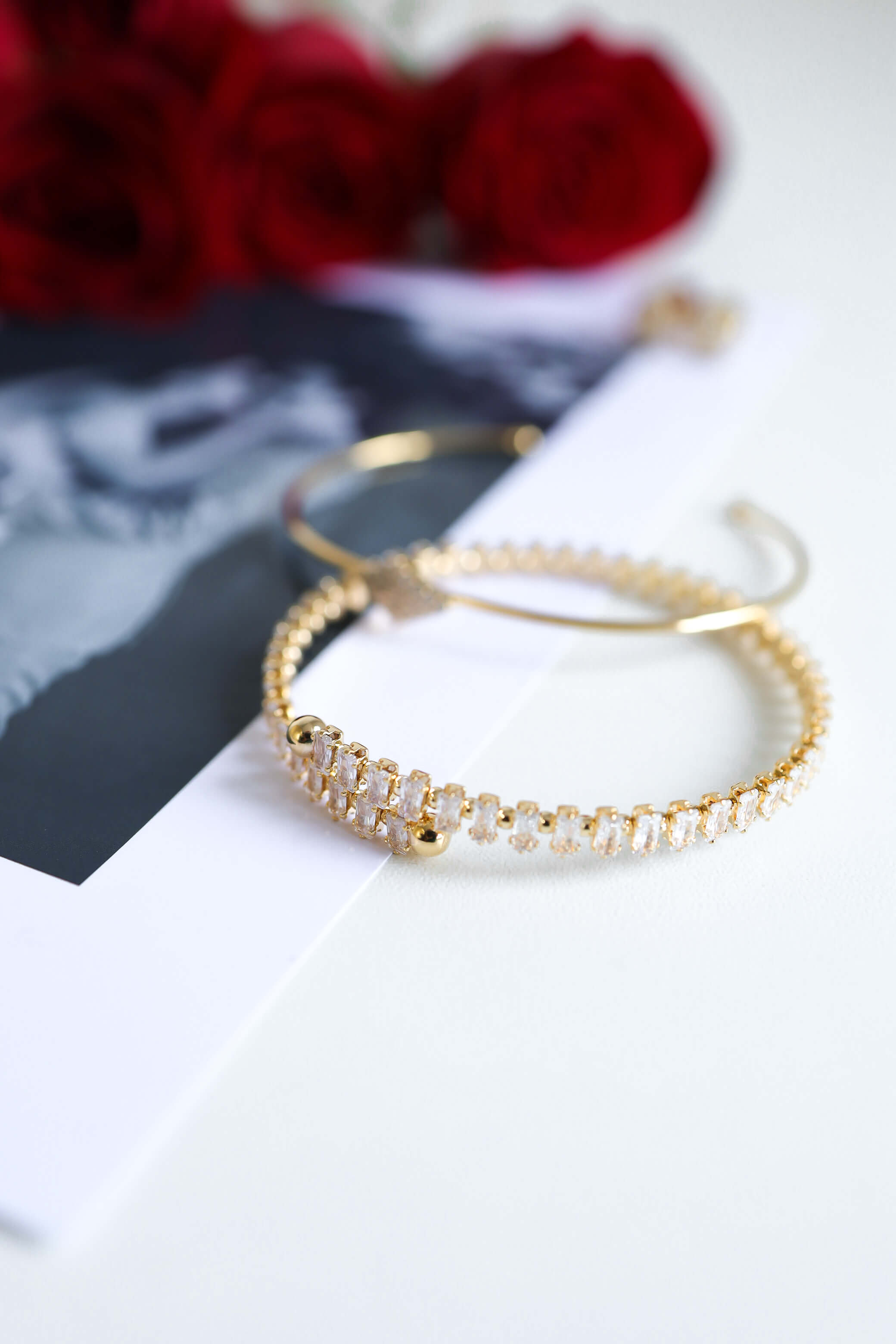 Bracelete Maleável Riviera Ouro