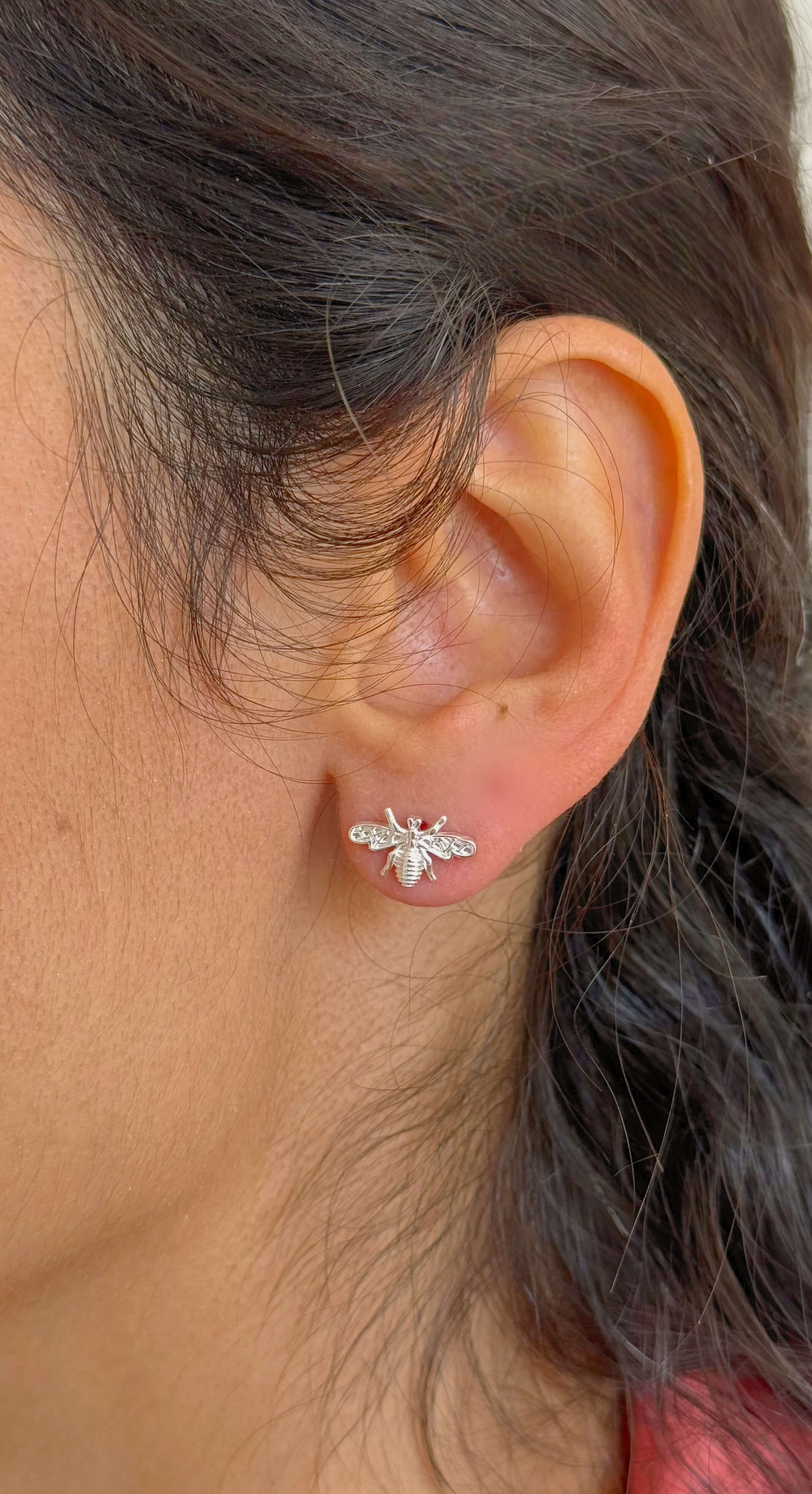 Brinco Abelhinha Prata