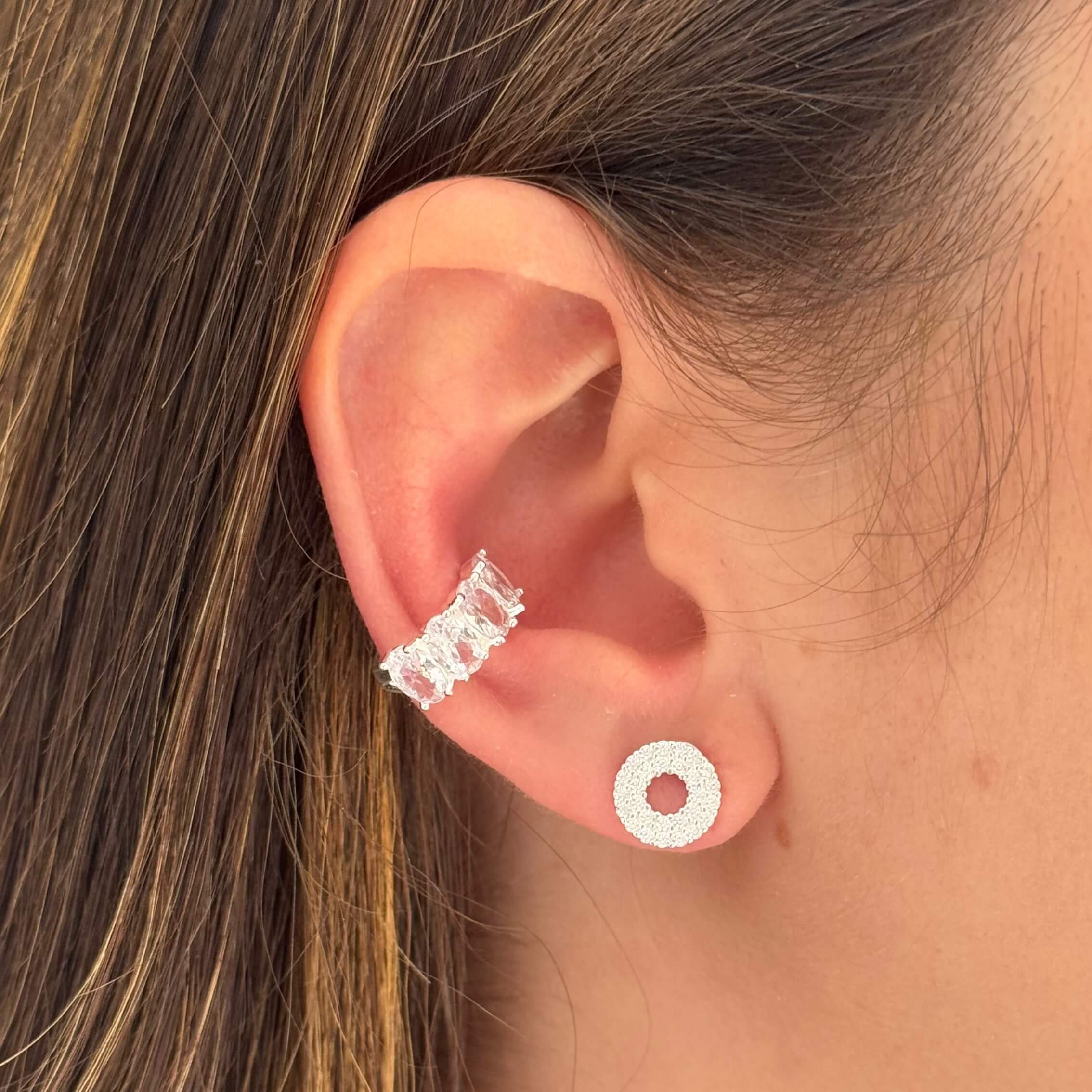 Piercing Fake Navetes Prata