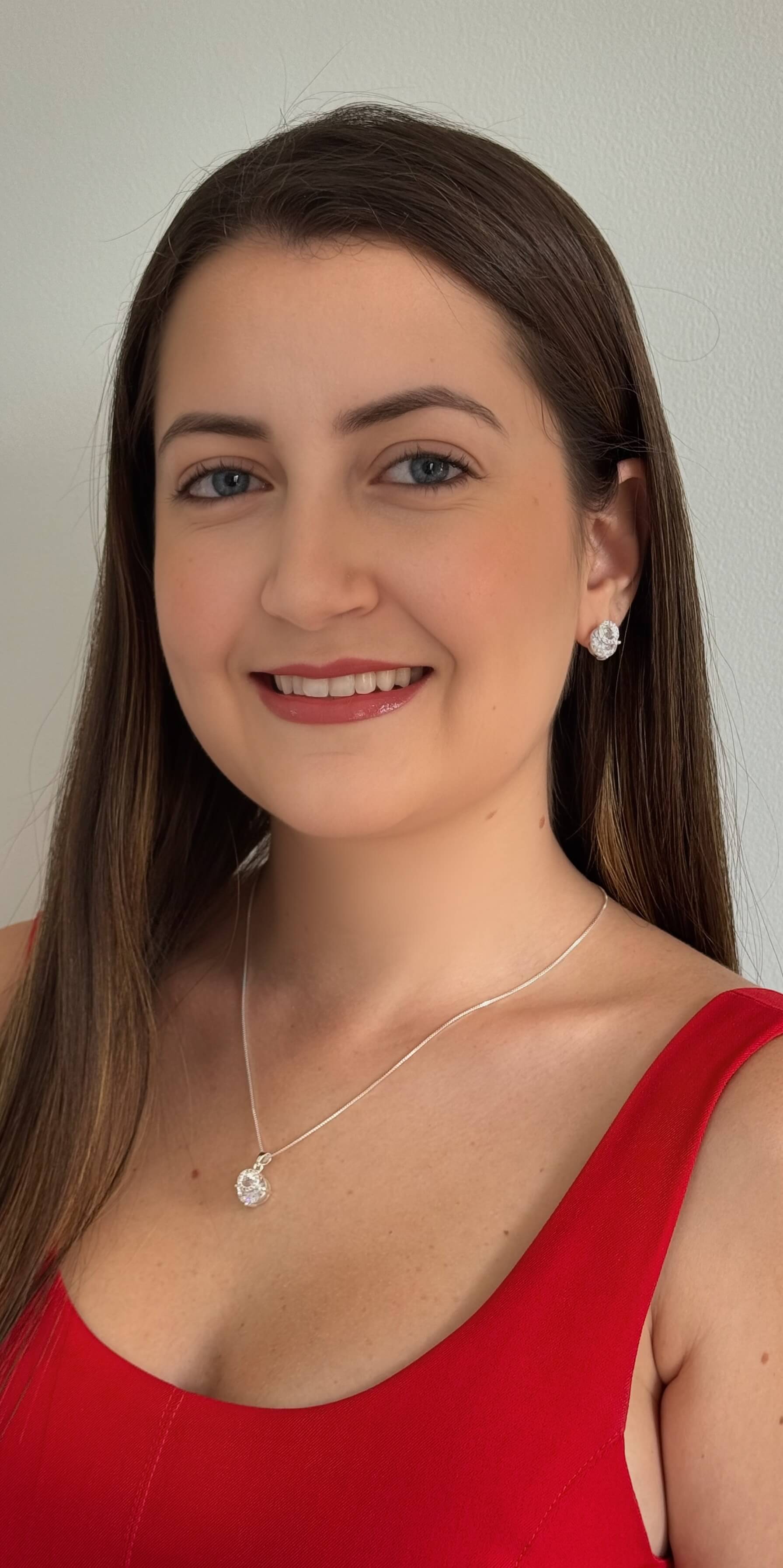 Colar Ponto de Luz Cravejado Prata