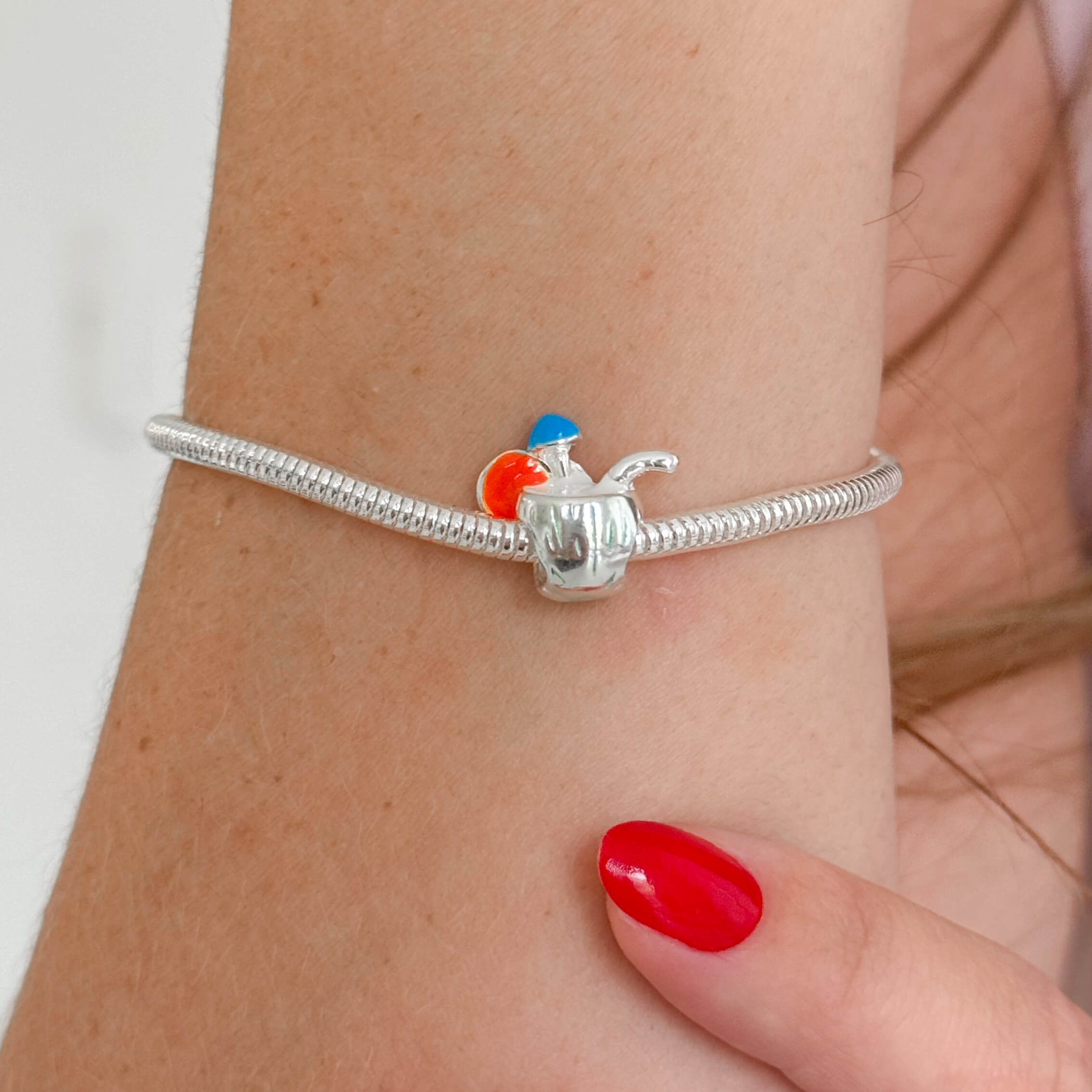 Separador Coco Drink Prata