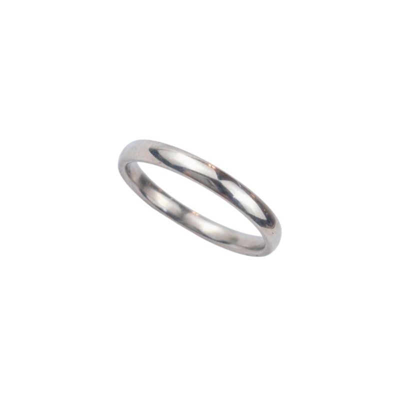 ANEL ALIANÇA AÇO INOX ANATÔMICA ABAULADA 3MM - Número 22/23