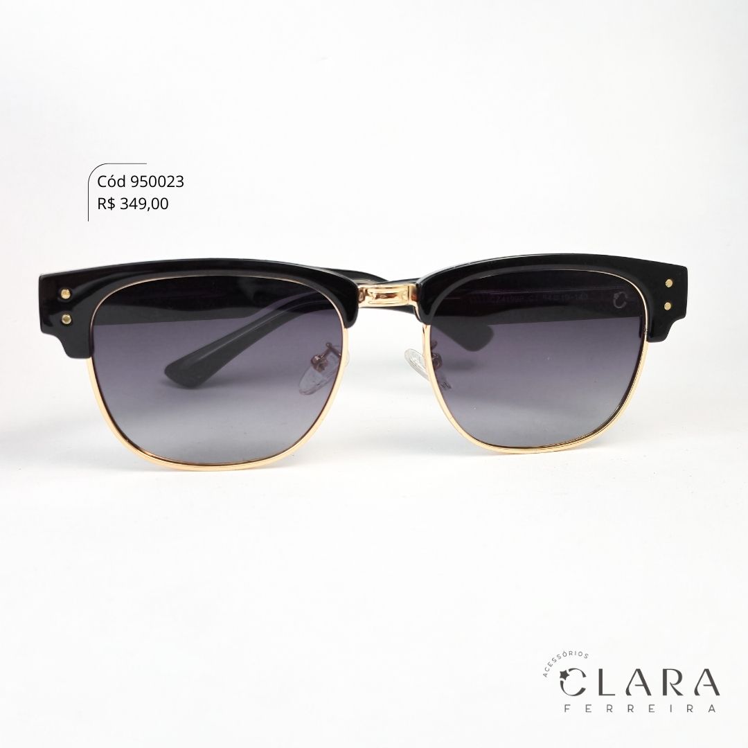Óculos Solar WAYFARER MARROM - INSPIRAÇÃO RAY-BAN - Lente Anti-impacto Polarizada - CZ4199P-C1