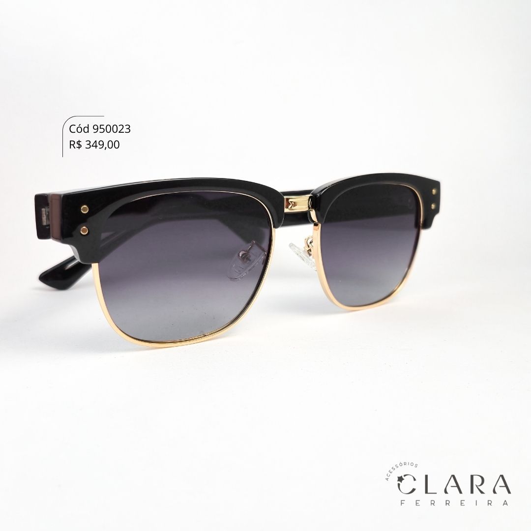 Óculos Solar WAYFARER MARROM - INSPIRAÇÃO RAY-BAN - Lente Anti-impacto Polarizada - CZ4199P-C1