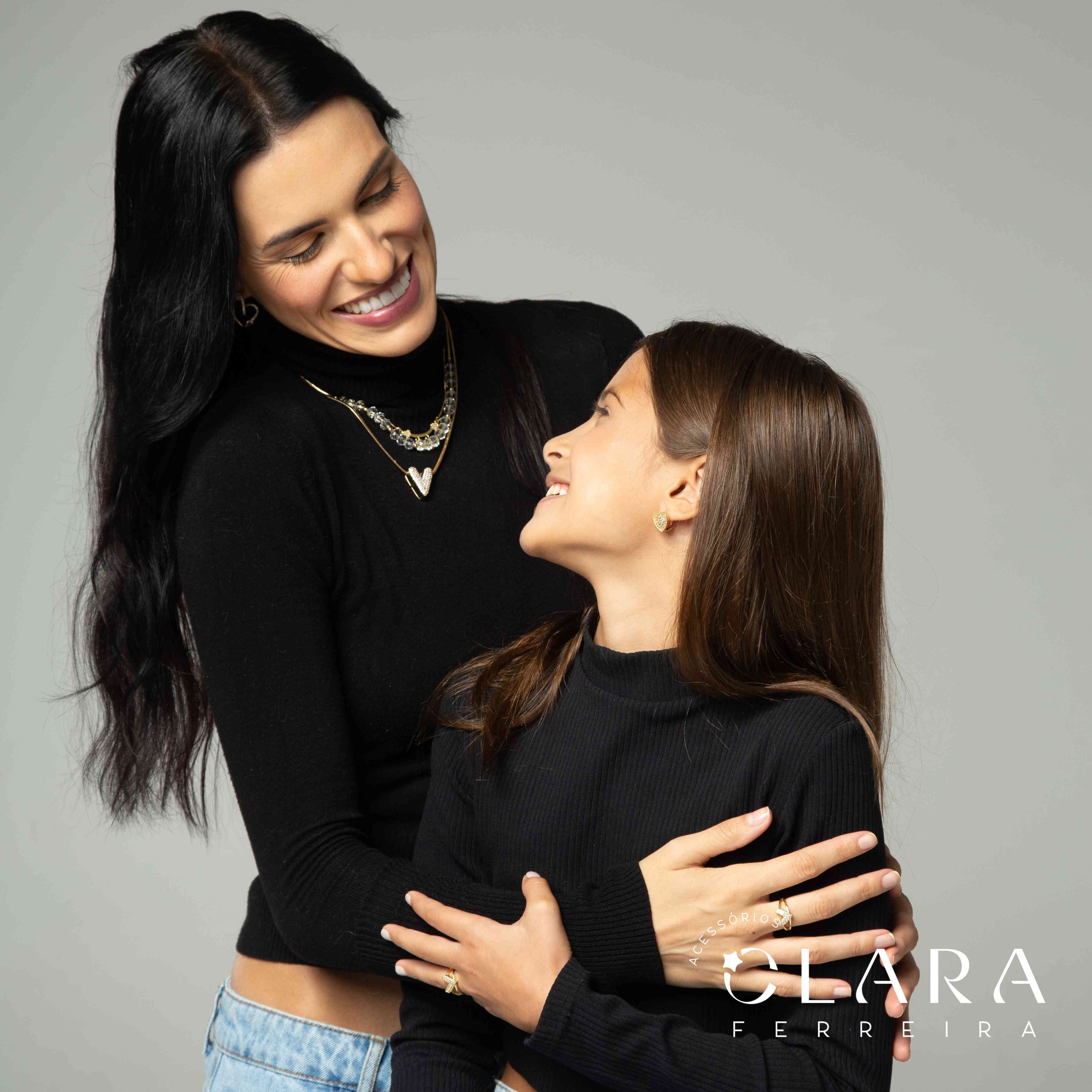 COLAR MALHA RABO DE RATO C/ PINGENTE CHUVEIRINHO CORAÇÃO MICROZIRCÔNIAS - PEÇA VENDIDA - 22MM - 45CM - Dourado