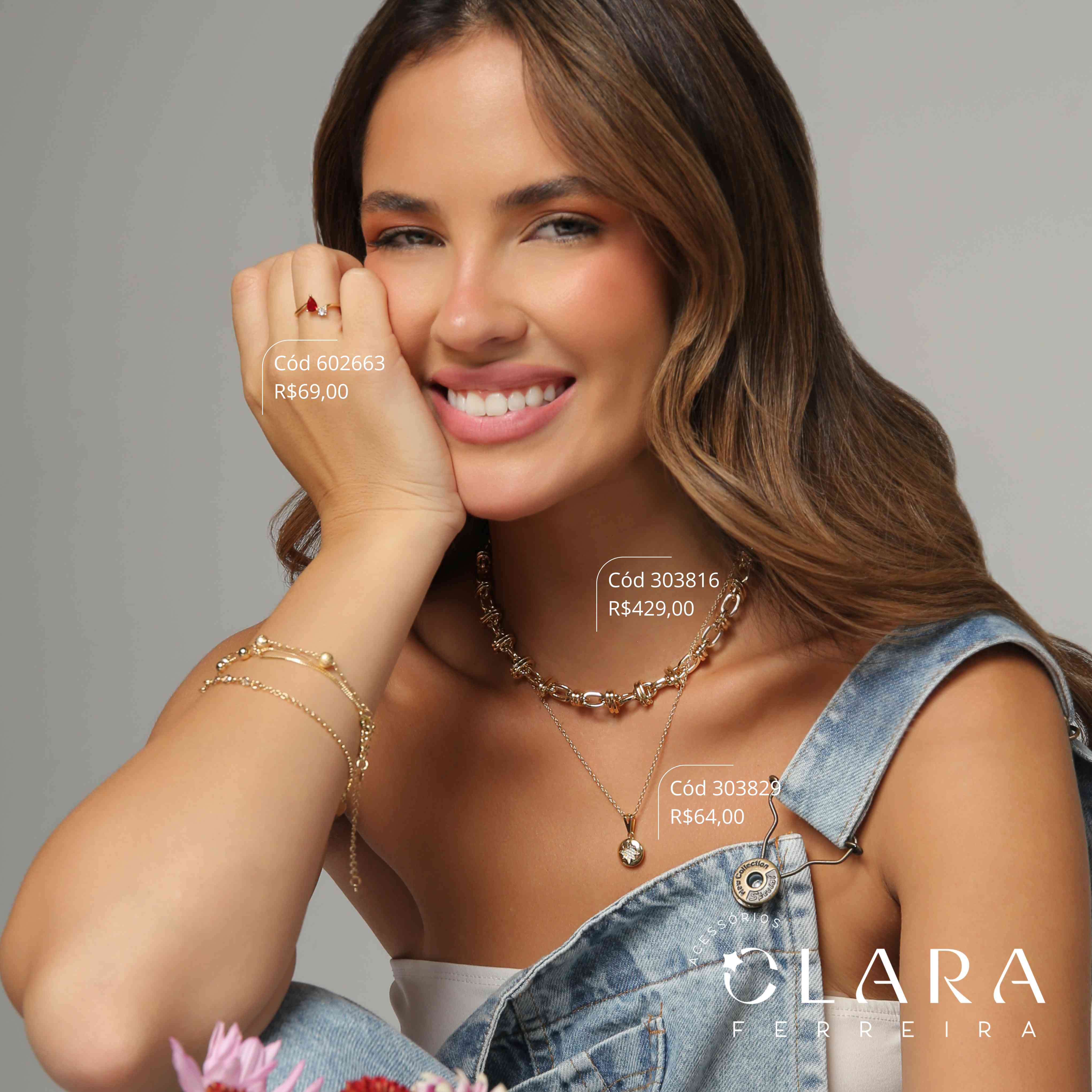 COLAR CHOKER ELOS ESTILO NÓ - PEÇA VENDIDA - 45CM - Dourado