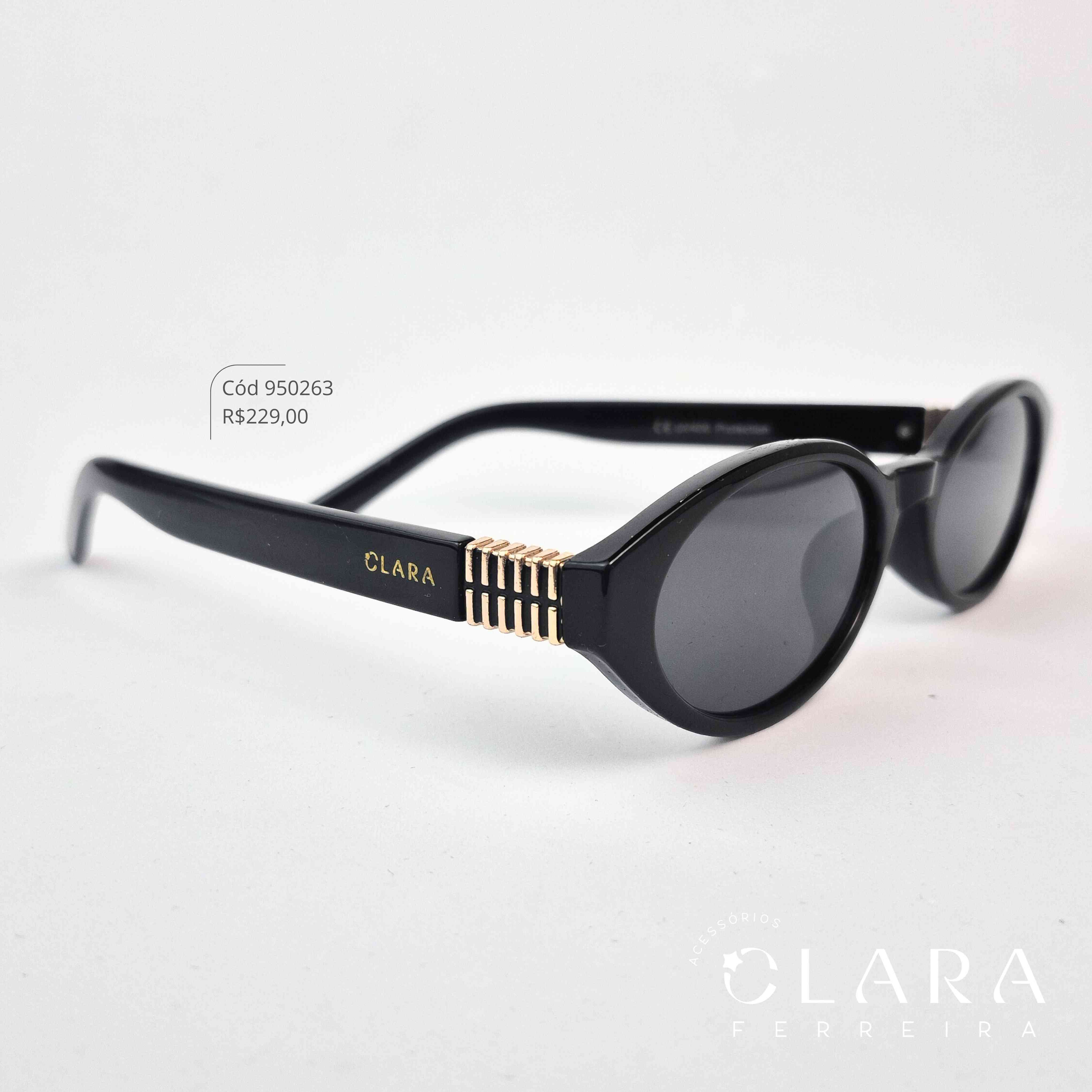 Óculos Solar RETRO  PRETO - INSPIRAÇÃO RAY-BAN - Lente Resina - XR5342-C1