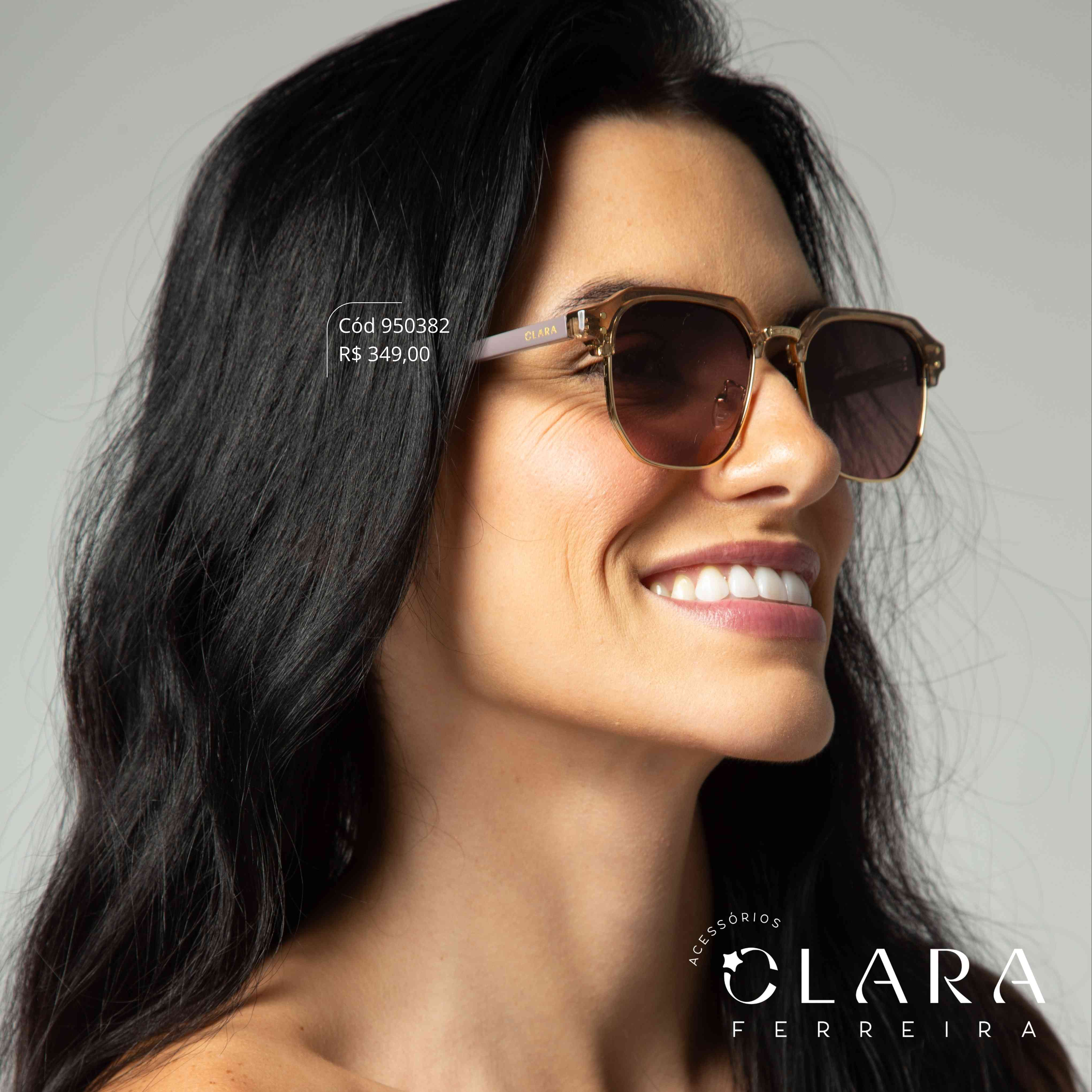 Óculos Solar WAYFARER MARROM - INSPIRAÇÃO RAY-BAN - Lente  - CZ4196P-C5