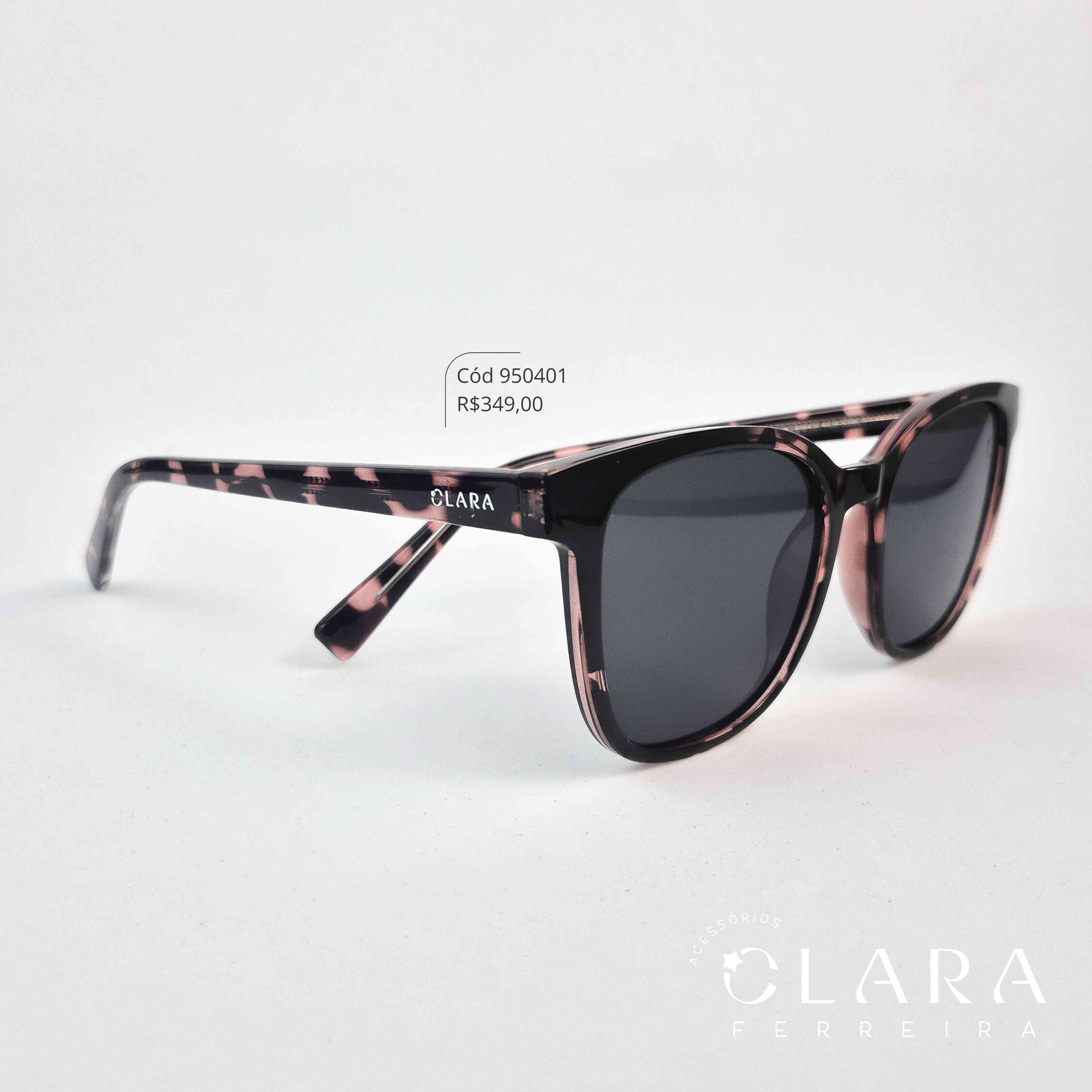 Óculos Solar REDONDO ONÇA PRETA - INSPIRAÇÃO RAY-BAN - Lente Anti-impacto Polarizada - HA10181B-C7