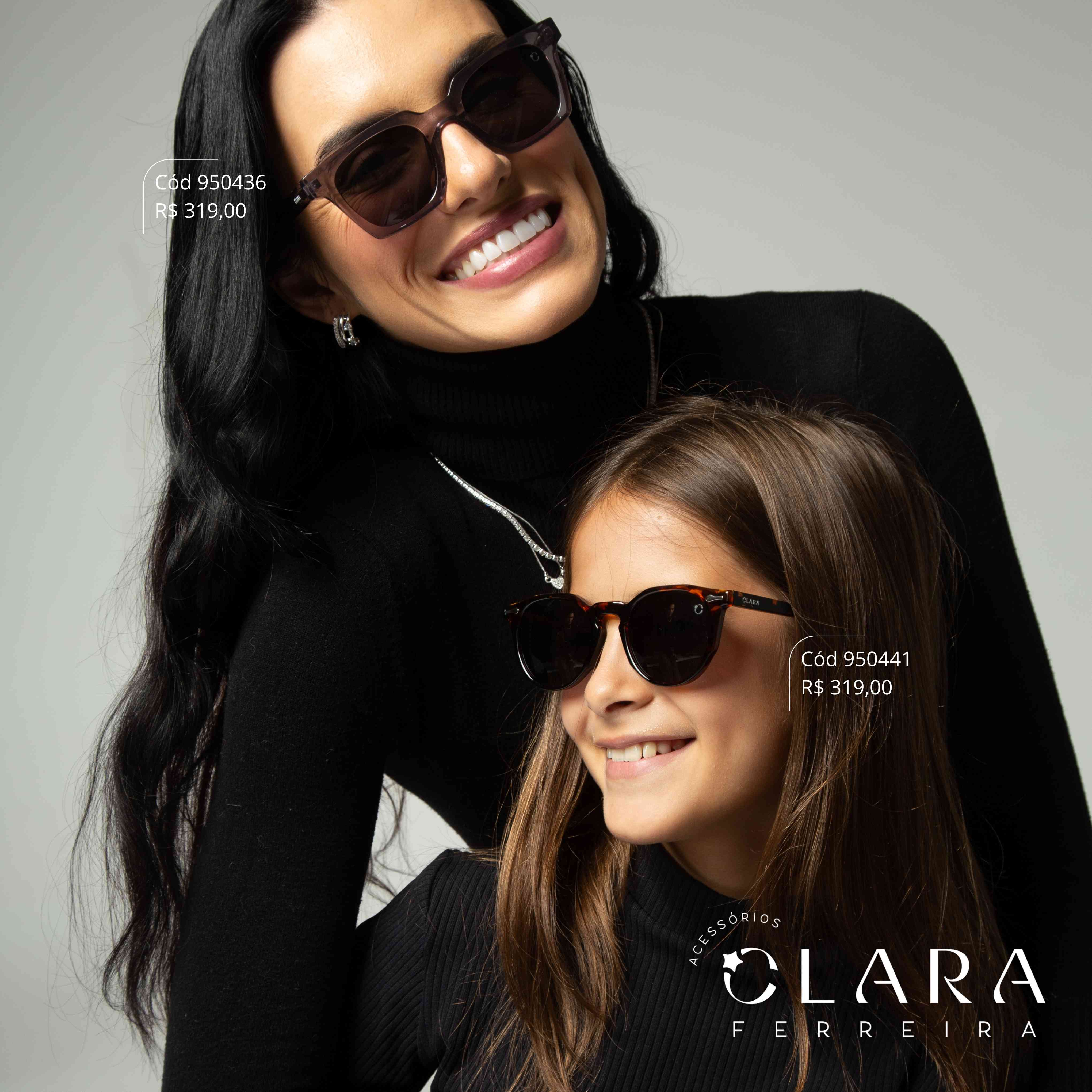 Óculos Solar QUADRADO FUMÊ - INSPIRAÇÃO RAY-BAN - Lente  - BK1004-C5