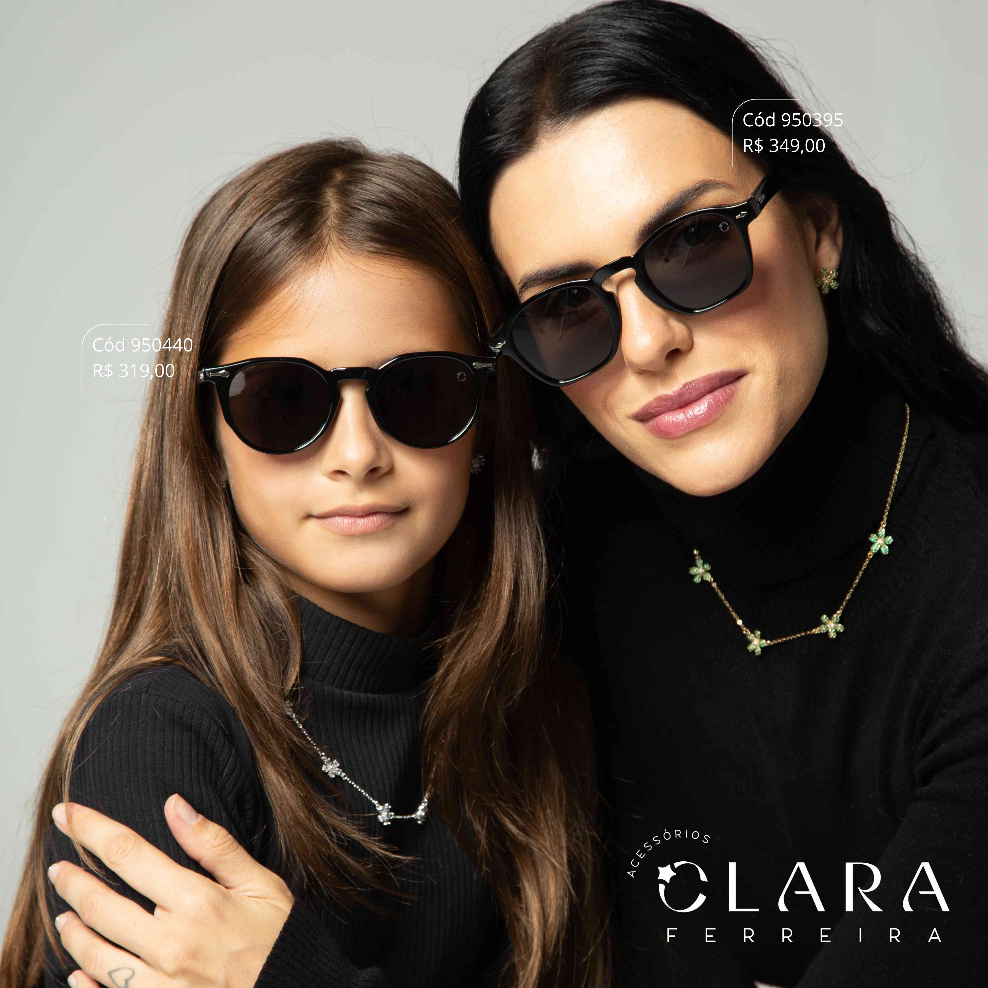 Óculos Solar WAYFARER PRETO - INSPIRAÇÃO RAY-BAN - Lente  - BK1005-C1
