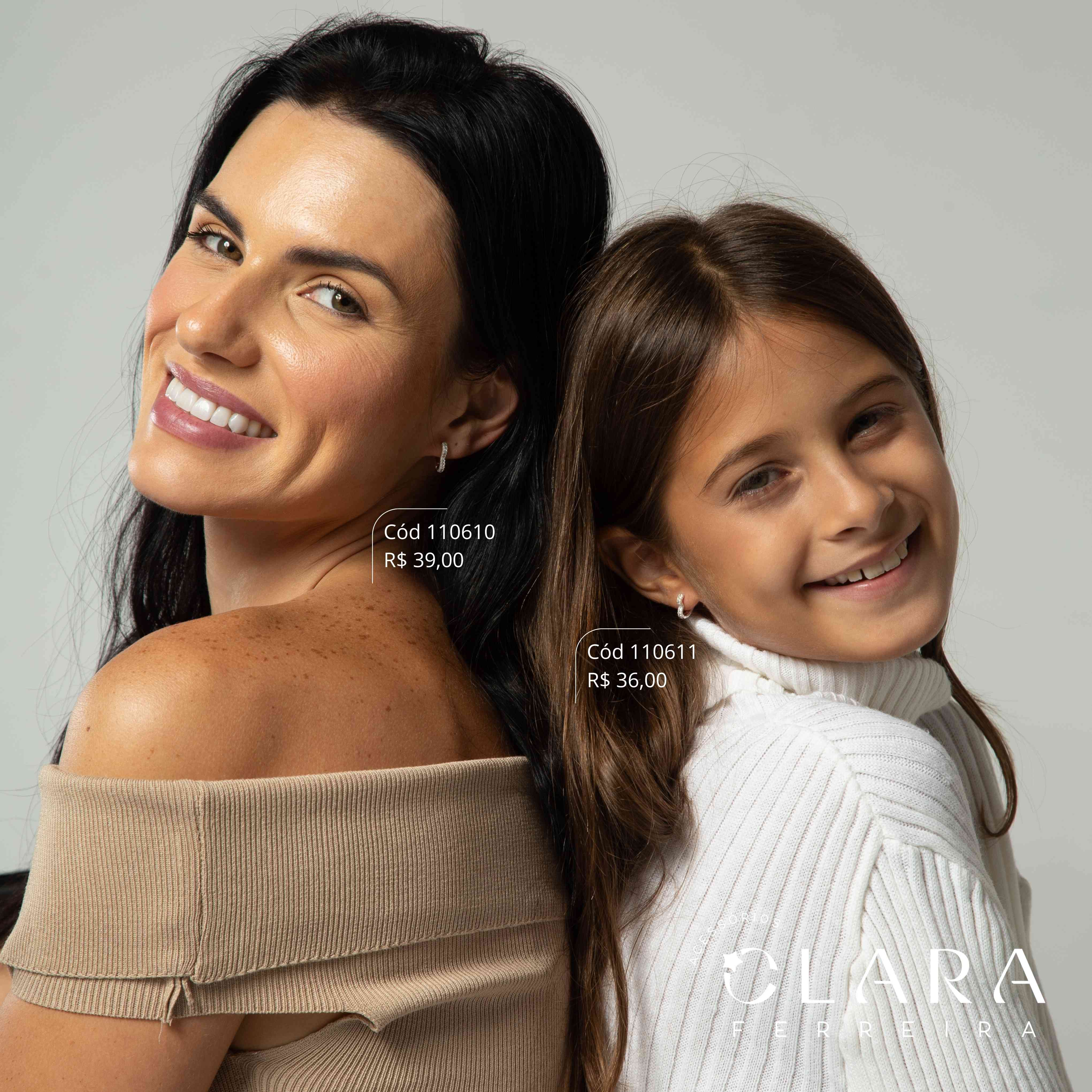 BRINCO ARGOLINHA CLICK CORAÇÃO 1 FILEIRA MICROZIRCÔNIAS C/ BORDAS JATEADAS - 12X2MM - Banho de Prata