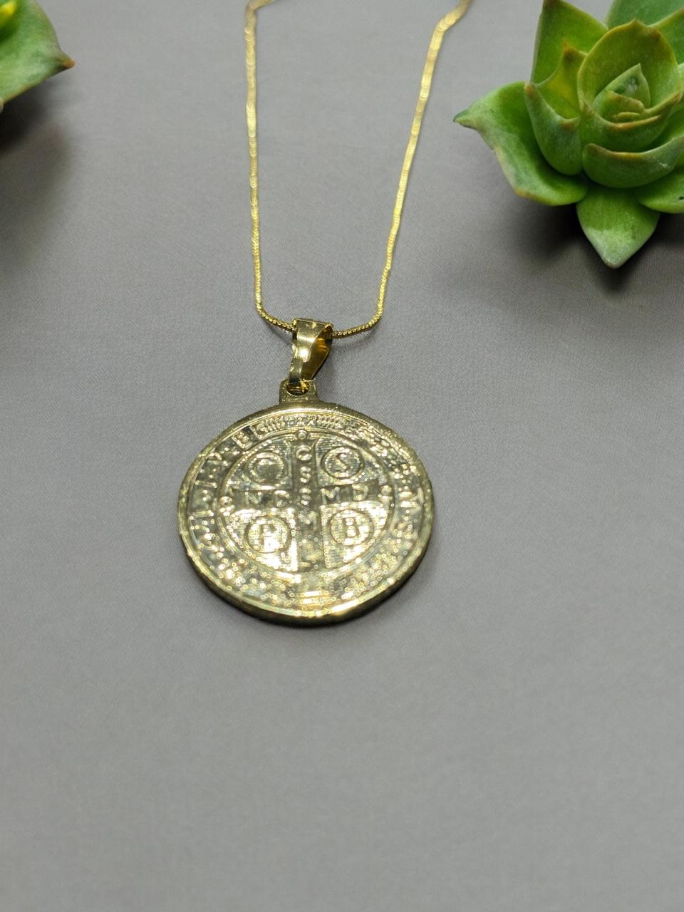 Corrente com Pingente São Bento