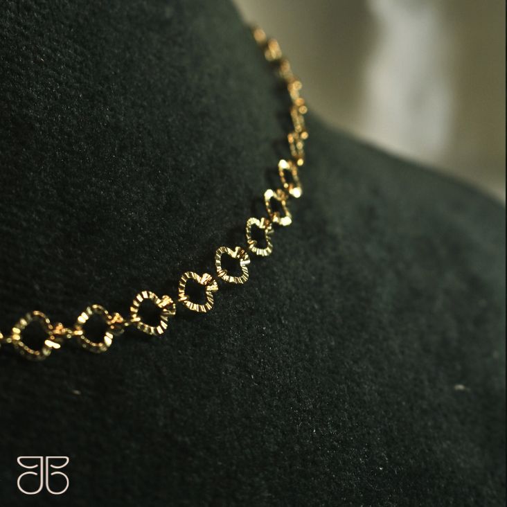 CHOKER ELOS DIAMANTADO 30CM