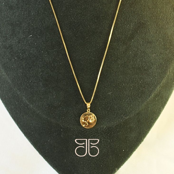 GARGANTILHA MEDALHA BARBIE P