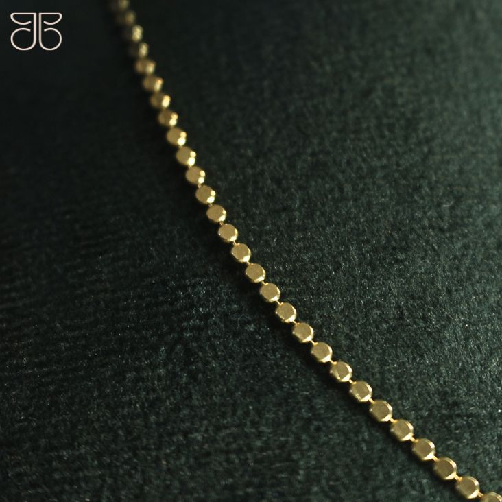 CHOCKER FIO BOLINHAS AMASSADAS 30 CM